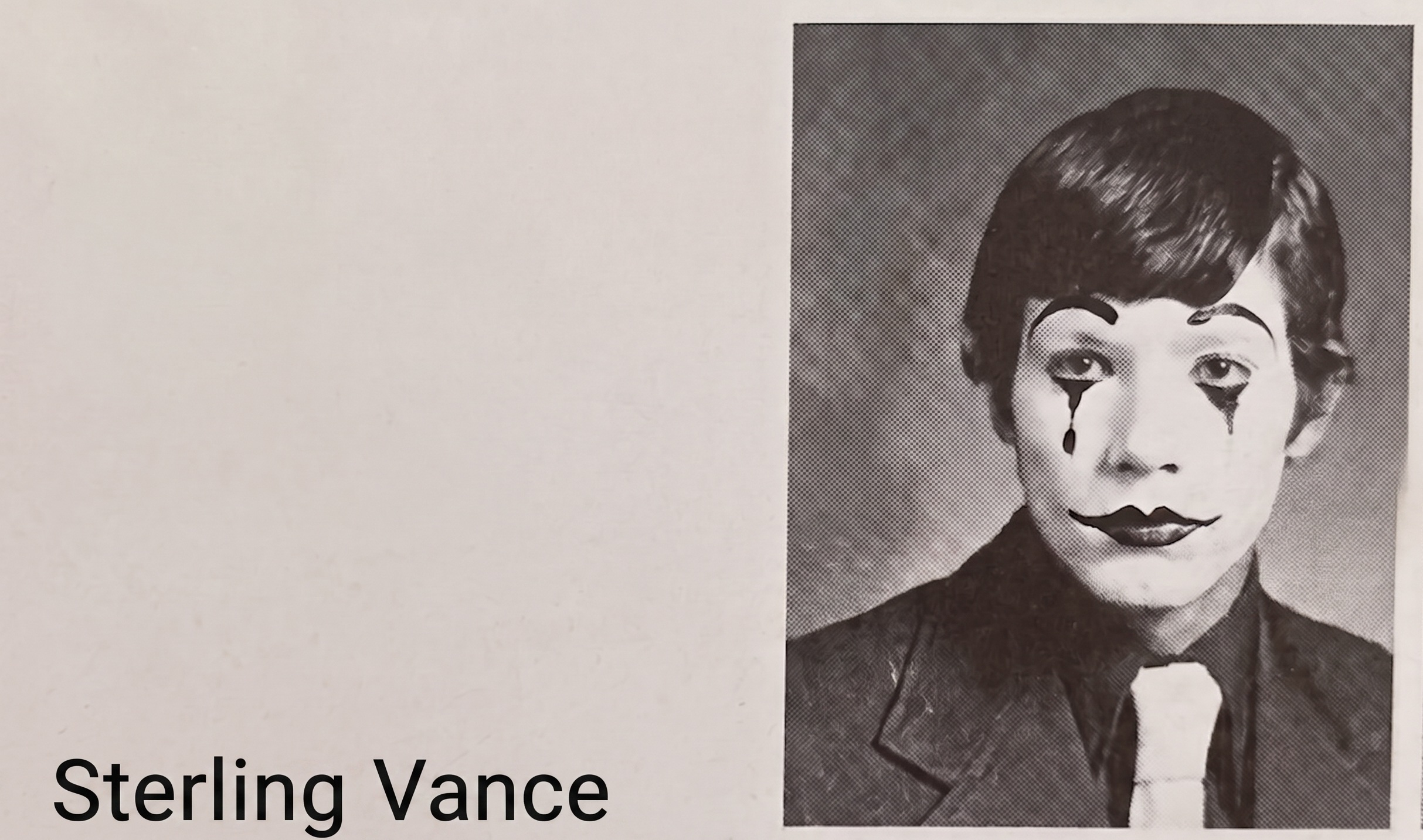 Sterling Vance - Junior Portrait